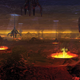 Illustration for article titled Mindblowing Concept Art from Mars Needs Moms: The lair of the mother-stealing Martians has never looked so dangerous